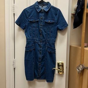 Denim style dress
